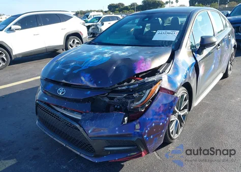 2021 Toyota Corolla Se from USA, damaged, VIN 5YFS4MCE0MP068418